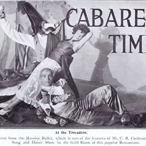 The Massine Ballet in C. B. Cochrans cabaret show Bon Ton