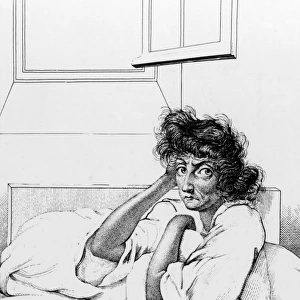Melancholia patient, Charenton, 1838