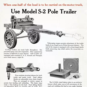 Model S-2 Pole Trailer and accessories
