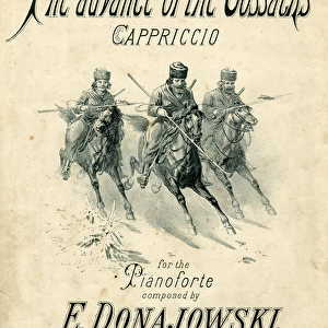 Music cover, The Advance of the Cossacks Cappriccio