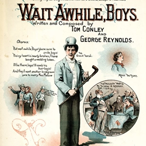 Music cover, Wait Awhile, Boys, sung by Michael Nolan