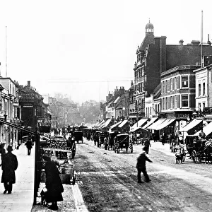 Newmarket High Street early 1900s