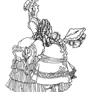 Nobleman, illustration by William Heath Robinson