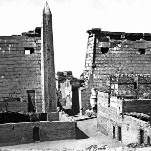 Obelisk at Karnak, Egypt