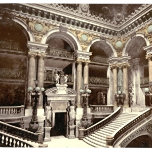 Opera House staircase, Paris, France