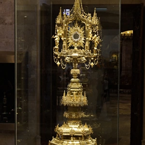 Palma, Mallorca - Golden Monstrance in the Cathedral Sa Seu