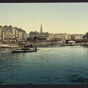 Panorama and bourse from La Gloirette (i. e. Gloriette), Nan