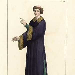 Peter Abelard, French philosopher and logician, 12th century