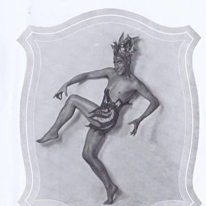 Portrait of the character dancer Stowitts, 1923