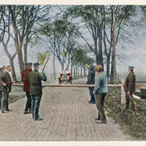 Road Block / Germany / 1921