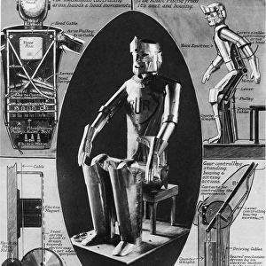 A robot to open an exhibition: the new mechanical man