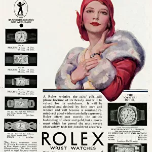 Rolex wrist watches advertisement