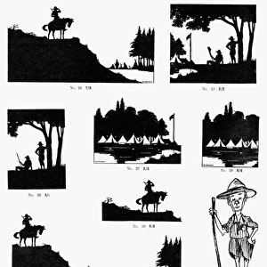 Scouting silhouettes by H. L. Oakley