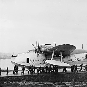 Short Sunderland flying boat, RaF, WW2