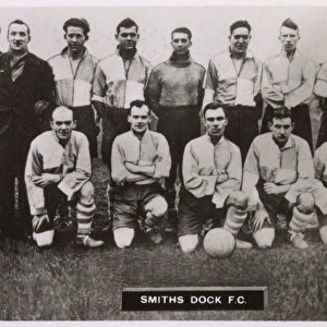 Smiths Dock FC football team 1934-1935