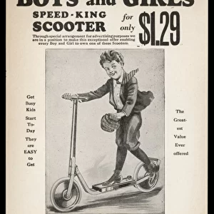 Speed-King Steel Scooter