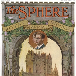The Sphere Royal Marriage Number front cover