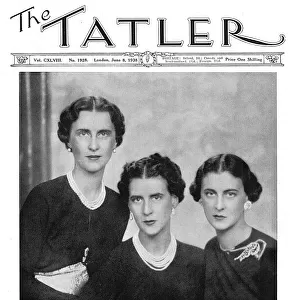 Tatler cover- Duchess of Kent and her sisters