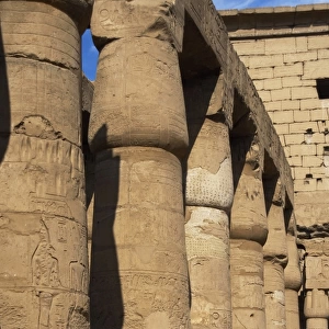 Temple of Luxor. First courtyard called the Ramses II