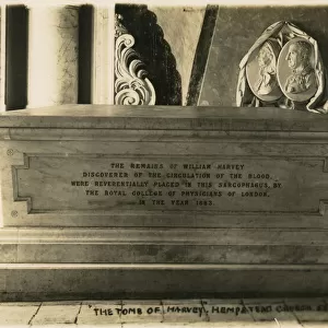 Tomb of William Harvey, Physician - St. Andrew s, Hempstead