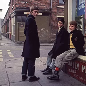 Ulla Street Boot Boys. Middlesbrough 1970s