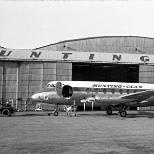 Vickers Viscount V732 G-ANRT Hunting-Clan LAP 1959
