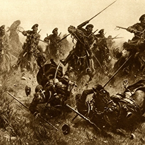 WW1 - Eastern Front - Cossack Cavalry in action