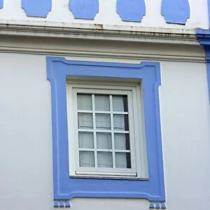 Window Fascade - in Evora, World Heritage city, Alentejo, Portugal