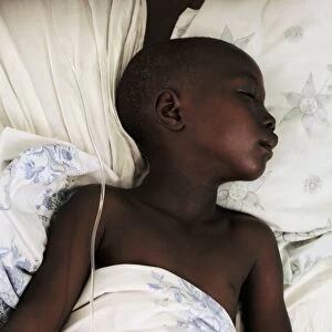 Child patient, Uganda