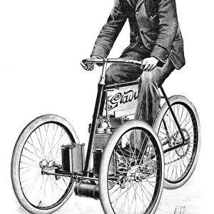 Gladiator petrol tricycle, 1897