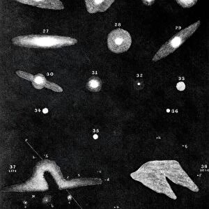 Nebulae drawn by William Herschel, 1811 C002 / 5044