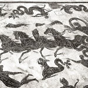 Roman mosaic, Ostia Antica