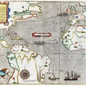 Sir Francis Drakes voyage 1585-1586