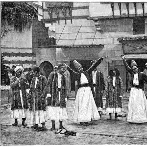 Whirling dervishes, 19th century