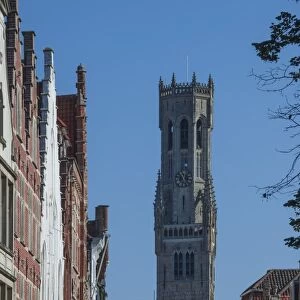 Belfry, Bruges, UNESCO World Heritage Site, Belgium, Europe