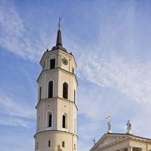 Cathedral Square (Katedros aikste), Cathedral and 57m tall Belfry, Vilnius
