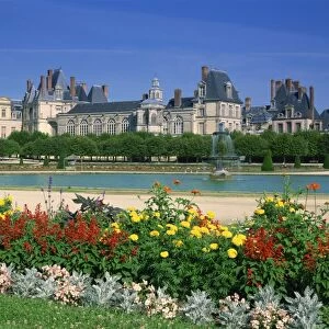 Chateau de Fontainebleau, UNESCO World Heritage Site, Seine et Marne, Ile de France