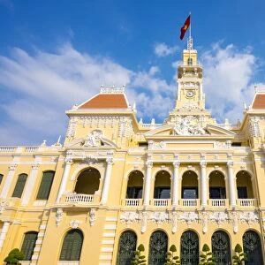 Colonial facade of Ho Chi Minh City Hall (Ho Chi Minh City Peoples Committee), Ho Chi Minh City