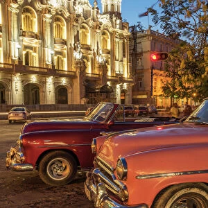 Havana at night, Cuba, West Indies, Caribbean, Central America
