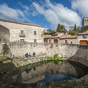 Historick cistern in Trujillo, Caceres, Extremadura, Spain, Europe