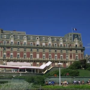 Hotel du Palais, Biarritz, Pays Basque, Aquitaine, France, Europe