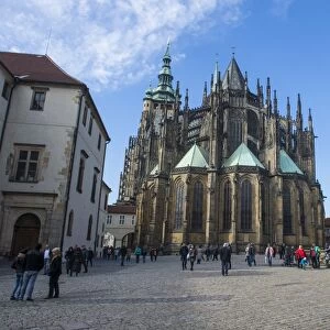 Prague castle, UNESCO World Heritage Site, Prague, Czech Republic, Europe