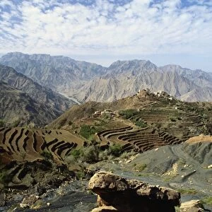 Remote Mountain Village, Yemen