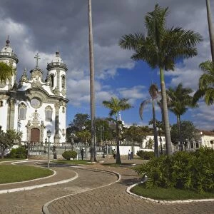 Sao Francisco de Assis (St. Francis of Assisi) Church, Sao Joao del Rei, Minas Gerais, Brazil, South America