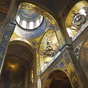 St. Vladimirs Cathedral interior, Kiev, Ukraine, Europe