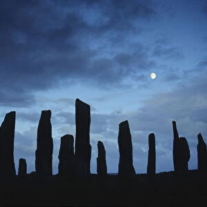 Standing Stones of Callanish, Isle of Lewis, Outer Hebrides, Western Isles, Scotland