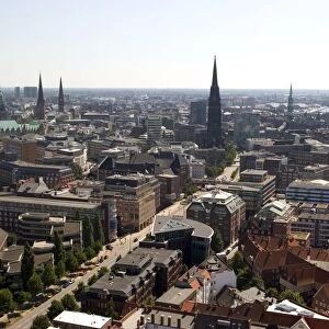 A view over the city from Michaeliskirche