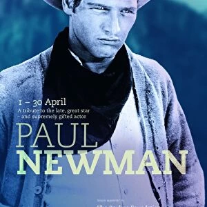 Poster for Paul Newman Season at BFI Southbank (1 - 30 April 2010)