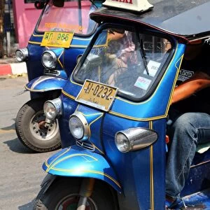 Tuk Tuk taxi in Chiang Mai, Thailand