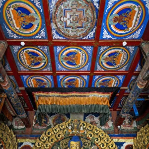 Buddha Statue at Dalai Lama temple at Erdene Zuu, Kharkhorin, Ovorkhangai Province